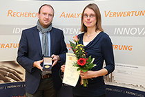 Prof. Ute Neugebauer bei der Preisverleihung in Ilmenau. Foto: Andreas Heckel