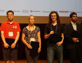 The research work of PhD student Annika Düver was recognized with a poster prize.Foto: ICORS
