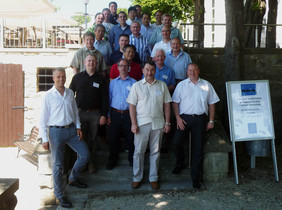 Teilnehmer des Workshops in Freyburg.Quelle: IPHT Jena