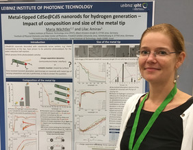 Dr. Maria Wächtler erhielt für ihren Vortrag den "Nanoscale Horizons"-Poster-Preis.Foto: privat