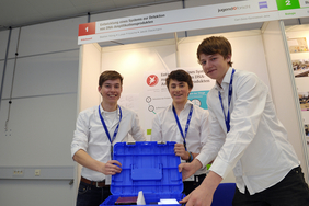 (v.l. n. r.) Bastian König, Lukas Fritzsche und Jakob Dieckmann (Foto: Carl Zeiss)